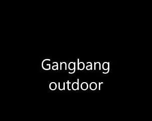 Gangbang Outdoor 