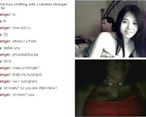 Cute swinger chick on Omegle